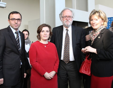 Inauguratie van de cursussen Turks gegeven door het Universitair Centrum voor Talenonderwijs (UCT) van de UGent in samenwerking 