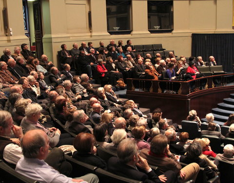 Sarton Leerstoel 2010/2011: lezing door em. prof. Luc Daels met uitreiking van sartonmedaille-18801