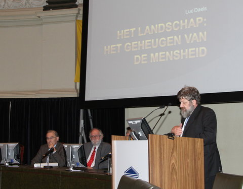 Sarton Leerstoel 2010/2011: lezing door em. prof. Luc Daels met uitreiking van sartonmedaille-18804