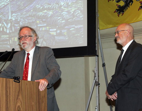 Sarton Leerstoel 2010/2011: lezing door em. prof. Luc Daels met uitreiking van sartonmedaille-18808