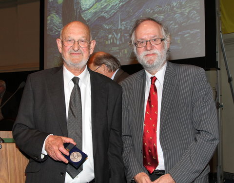 Sarton Leerstoel 2010/2011: lezing door em. prof. Luc Daels met uitreiking van sartonmedaille-18811