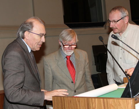 Sarton Leerstoel 2010/2011: lezing door em. prof. Luc Daels met uitreiking van sartonmedaille-18814