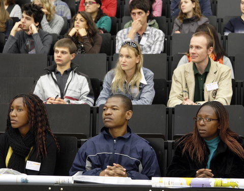 Welcome Day voor nieuwe buitenlandse studenten aan de UGent