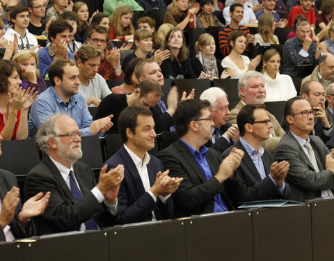 Openingscollege Politicologie met zeven partijvoorzitters