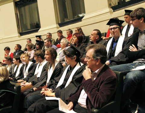 Proclamatie faculteit Politieke en Sociale Wetenschappen-19640