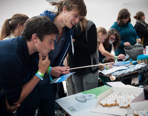 Durf Denken wedstrijd op Student Kick-off