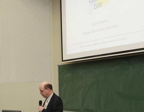 Opening van 'Water and Climate Day' in de faculteit Bio-ingenieurswetenschappen-21042