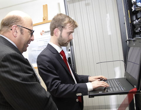 Inhuldiging eerste Tier 1 supercomputer van Vlaams ComputerCentrum (VSC) aan de UGent -21105