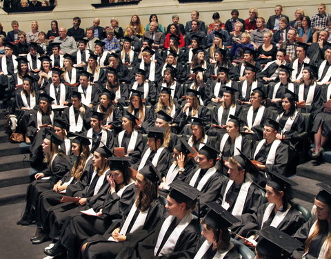 Proclamatie 2011/2012 van de faculteit Geneeskunde en Gezondheidswetenschappen, opleiding Biomedische Wetenschappen-21130