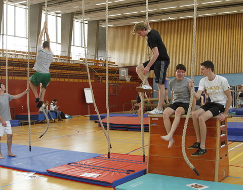 Einde renovatiewerken HILO-gebouw en eerstesteenlegging Sportonderzoekscentrum-21384