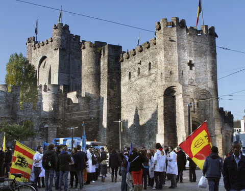 Gravensteenfeesten: ludieke bezetting van het Gravensteen, jaarlijkse herdenking van het eerste studentenbeleg in november 1949 