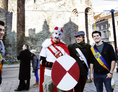 Gravensteenfeesten: ludieke bezetting van het Gravensteen, jaarlijkse herdenking van het eerste studentenbeleg in november 1949 