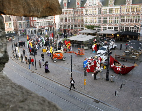 Gravensteenfeesten: ludieke bezetting van het Gravensteen, jaarlijkse herdenking van het eerste studentenbeleg in november 1949 