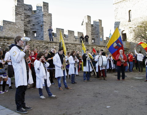 Gravensteenfeesten: ludieke bezetting van het Gravensteen, jaarlijkse herdenking van het eerste studentenbeleg in november 1949 