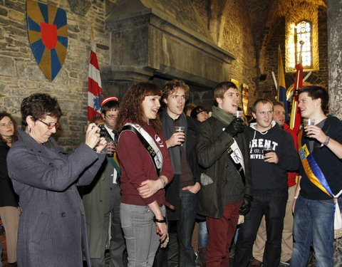 Gravensteenfeesten: ludieke bezetting van het Gravensteen, jaarlijkse herdenking van het eerste studentenbeleg in november 1949 