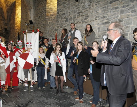 Gravensteenfeesten: ludieke bezetting van het Gravensteen, jaarlijkse herdenking van het eerste studentenbeleg in november 1949 