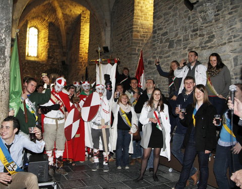 Gravensteenfeesten: ludieke bezetting van het Gravensteen, jaarlijkse herdenking van het eerste studentenbeleg in november 1949 