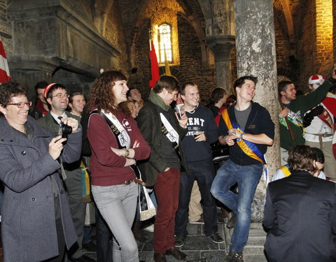 Gravensteenfeesten: ludieke bezetting van het Gravensteen, jaarlijkse herdenking van het eerste studentenbeleg in november 1949 