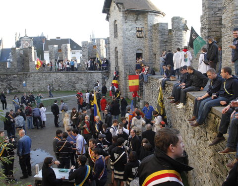 Gravensteenfeesten: ludieke bezetting van het Gravensteen, jaarlijkse herdenking van het eerste studentenbeleg in november 1949 