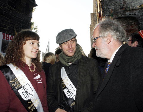 Gravensteenfeesten: ludieke bezetting van het Gravensteen, jaarlijkse herdenking van het eerste studentenbeleg in november 1949 