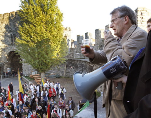 Gravensteenfeesten: ludieke bezetting van het Gravensteen, jaarlijkse herdenking van het eerste studentenbeleg in november 1949 