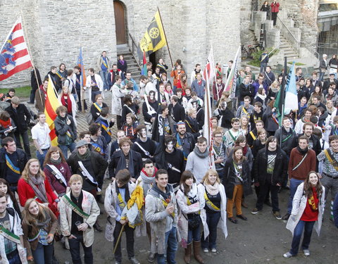 Gravensteenfeesten: ludieke bezetting van het Gravensteen, jaarlijkse herdenking van het eerste studentenbeleg in november 1949 