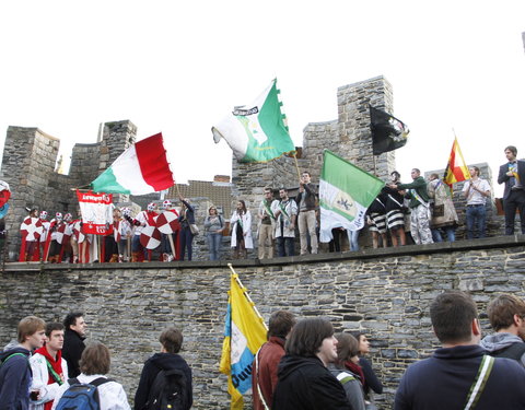 Gravensteenfeesten: ludieke bezetting van het Gravensteen, jaarlijkse herdenking van het eerste studentenbeleg in november 1949 