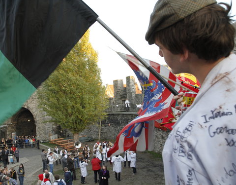 Gravensteenfeesten: ludieke bezetting van het Gravensteen, jaarlijkse herdenking van het eerste studentenbeleg in november 1949 