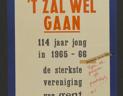 Taalminnend Studentengenootschap 't Zal Wel Gaan-22001