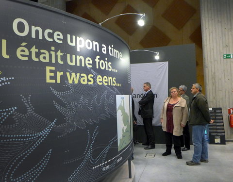 Opening tentoonstelling 'Voorbij de horizon - Samenlevingen in\nKanaal en Noordzee 3500 jaar geleden' in het Provinciaal Erfgoedc