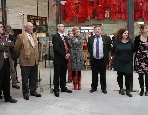 Opening tentoonstelling 'Voorbij de horizon - Samenlevingen in\nKanaal en Noordzee 3500 jaar geleden' in het Provinciaal Erfgoedc