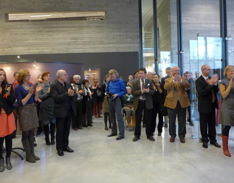 Opening tentoonstelling 'Voorbij de horizon - Samenlevingen in\nKanaal en Noordzee 3500 jaar geleden' in het Provinciaal Erfgoedc