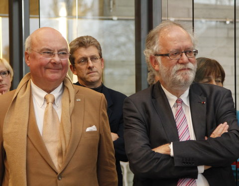 Opening tentoonstelling 'Voorbij de horizon - Samenlevingen in\nKanaal en Noordzee 3500 jaar geleden' in het Provinciaal Erfgoedc