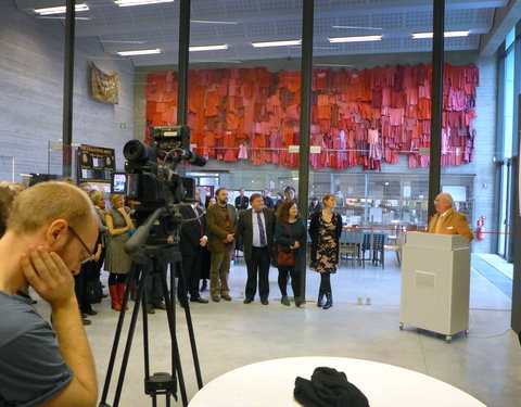 Opening tentoonstelling 'Voorbij de horizon - Samenlevingen in\nKanaal en Noordzee 3500 jaar geleden' in het Provinciaal Erfgoedc