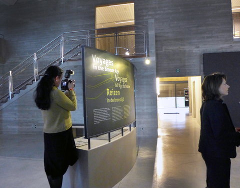 Opening tentoonstelling 'Voorbij de horizon - Samenlevingen in\nKanaal en Noordzee 3500 jaar geleden' in het Provinciaal Erfgoedc