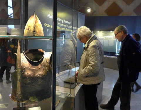 Opening tentoonstelling 'Voorbij de horizon - Samenlevingen in\nKanaal en Noordzee 3500 jaar geleden' in het Provinciaal Erfgoedc