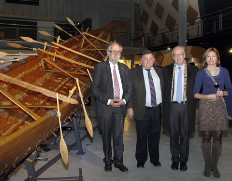 Opening tentoonstelling 'Voorbij de horizon - Samenlevingen in\nKanaal en Noordzee 3500 jaar geleden' in het Provinciaal Erfgoedc