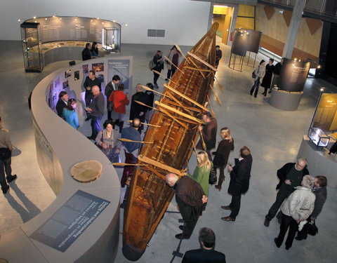 Opening tentoonstelling 'Voorbij de horizon - Samenlevingen in\nKanaal en Noordzee 3500 jaar geleden' in het Provinciaal Erfgoedc