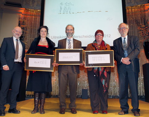 Uitreiking onderscheidingen 2012 