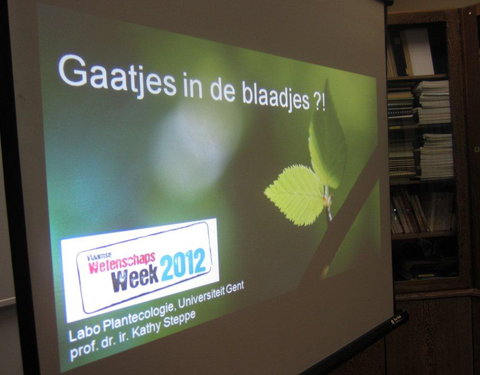 Wetenschapsweek 2012 aan de UGent: Wetenschap in de kijker-22990