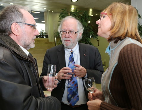 Opening tentoonstelling 'Marine Art, Zeewetenschap zet zeil naar de kunstenwereld', een samenwerking tussen UGent, de Academie v