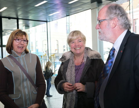 Opening tentoonstelling 'Marine Art, Zeewetenschap zet zeil naar de kunstenwereld', een samenwerking tussen UGent, de Academie v