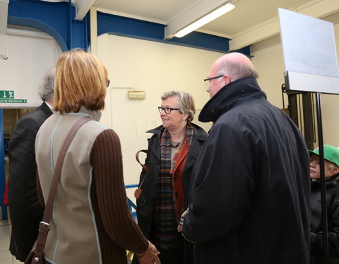 Opening tentoonstelling 'Marine Art, Zeewetenschap zet zeil naar de kunstenwereld', een samenwerking tussen UGent, de Academie v