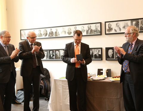 Overhandiging UGent medaille n.a.v. Internationale Francqui Leerstoel in de faculteit Rechtsgeleerdheid-25063