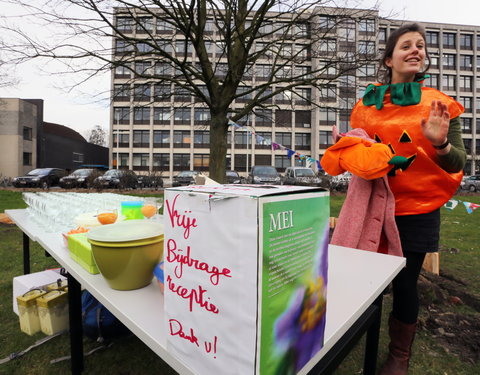 Opening moestuin van StuJardin in faculteit Bio-ingenieurswetenschappen-25074