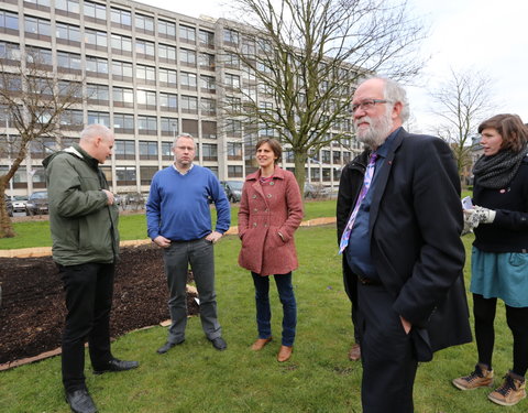 Opening moestuin van StuJardin in faculteit Bio-ingenieurswetenschappen-25078