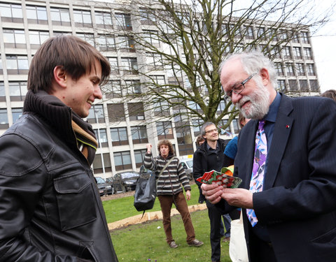 Opening moestuin van StuJardin in faculteit Bio-ingenieurswetenschappen-25081