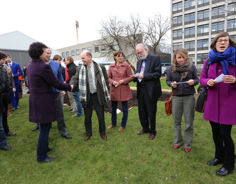 Opening moestuin van StuJardin in faculteit Bio-ingenieurswetenschappen-25083