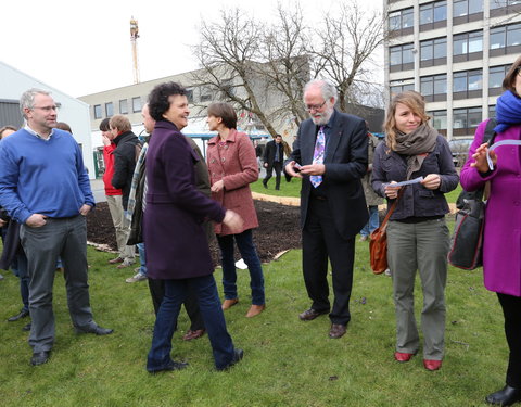 Opening moestuin van StuJardin in faculteit Bio-ingenieurswetenschappen-25084