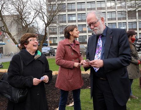 Opening moestuin van StuJardin in faculteit Bio-ingenieurswetenschappen-25085